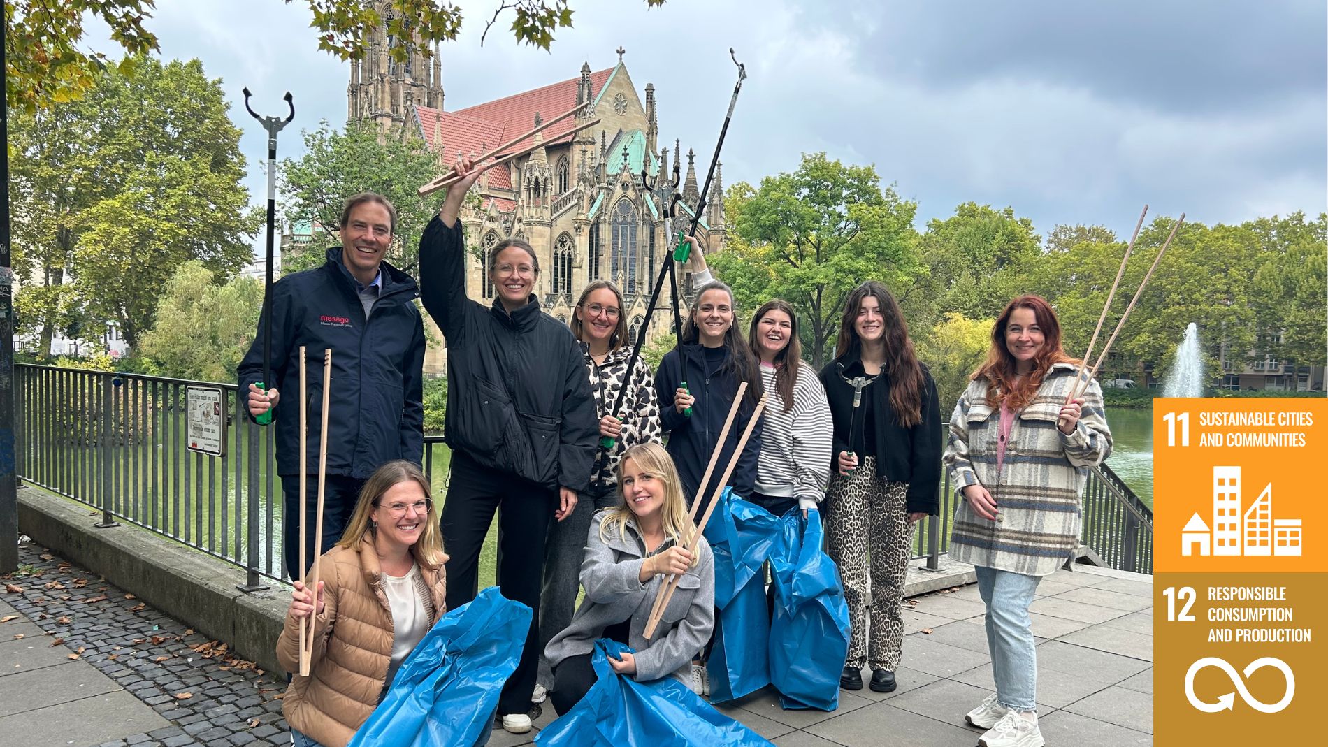 Community clean-up at Feuersee