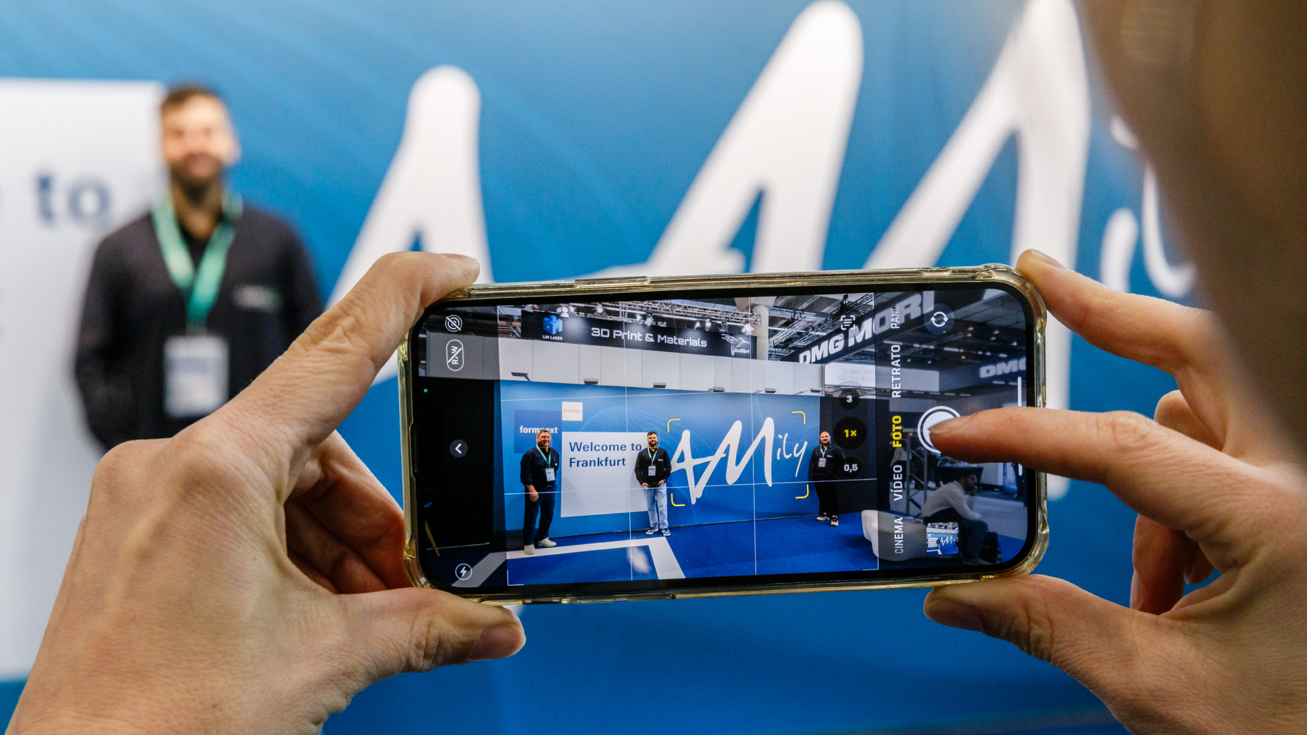 Visitor zone at Formnext 2024. Copyright: Mesago / Marc Jacquemin