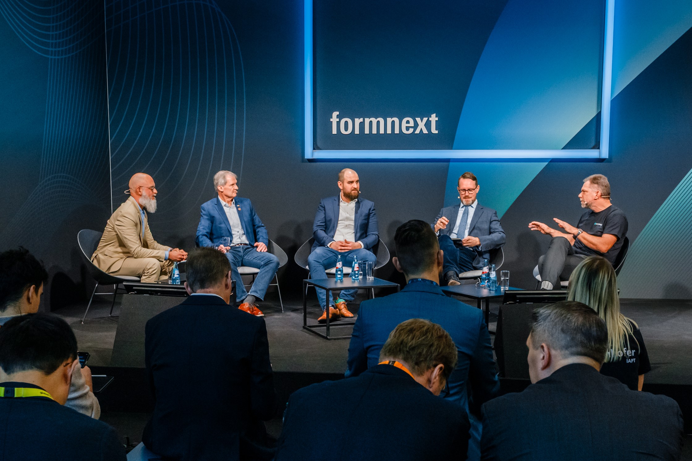 Panel discussion at Formnext 2025. Copyright Formnext Mesago Messe Frankfurt, Marc Jacquemin