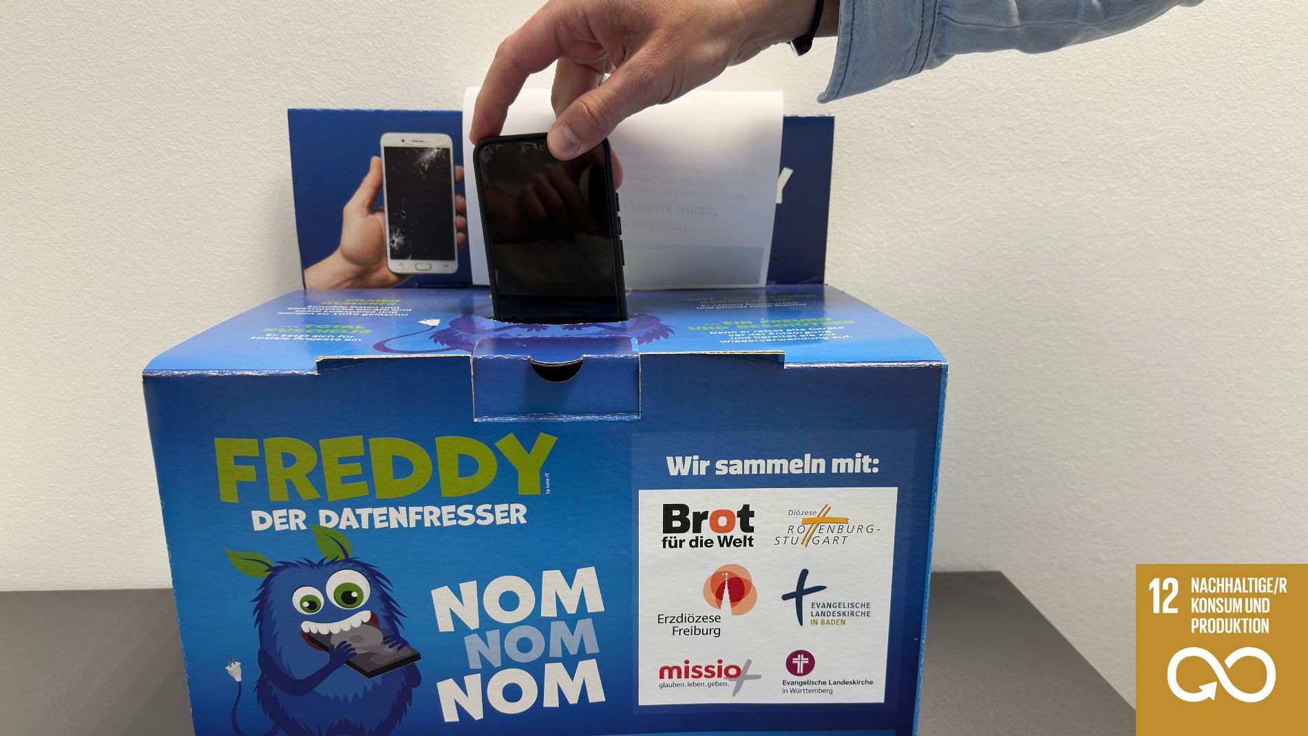 Recycling-Box für IT-Geräte